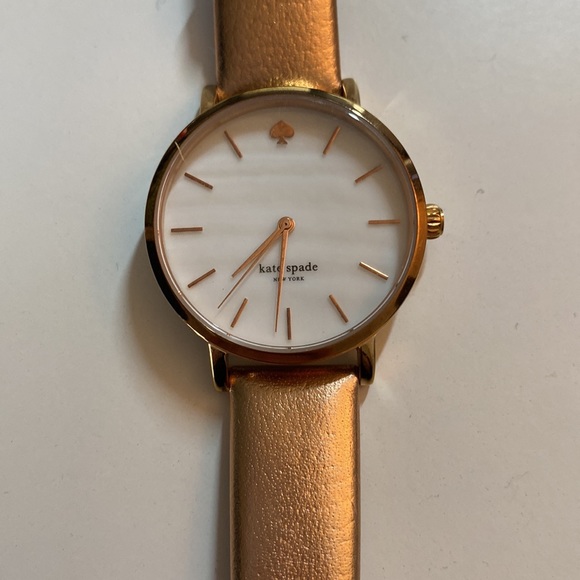 kate spade Accessories Rose Gold Kate Spade Watch Needs New Battery Poshmark